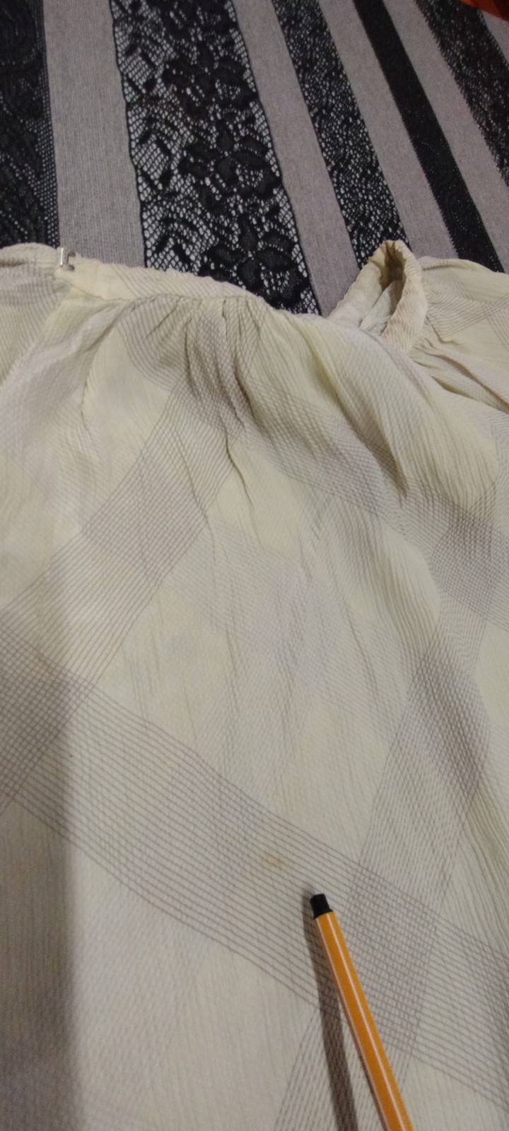 Geoffrey Beene Silk Skirt BeeneBag Summer Colors Yellow Harlequin Plaid 27 waist