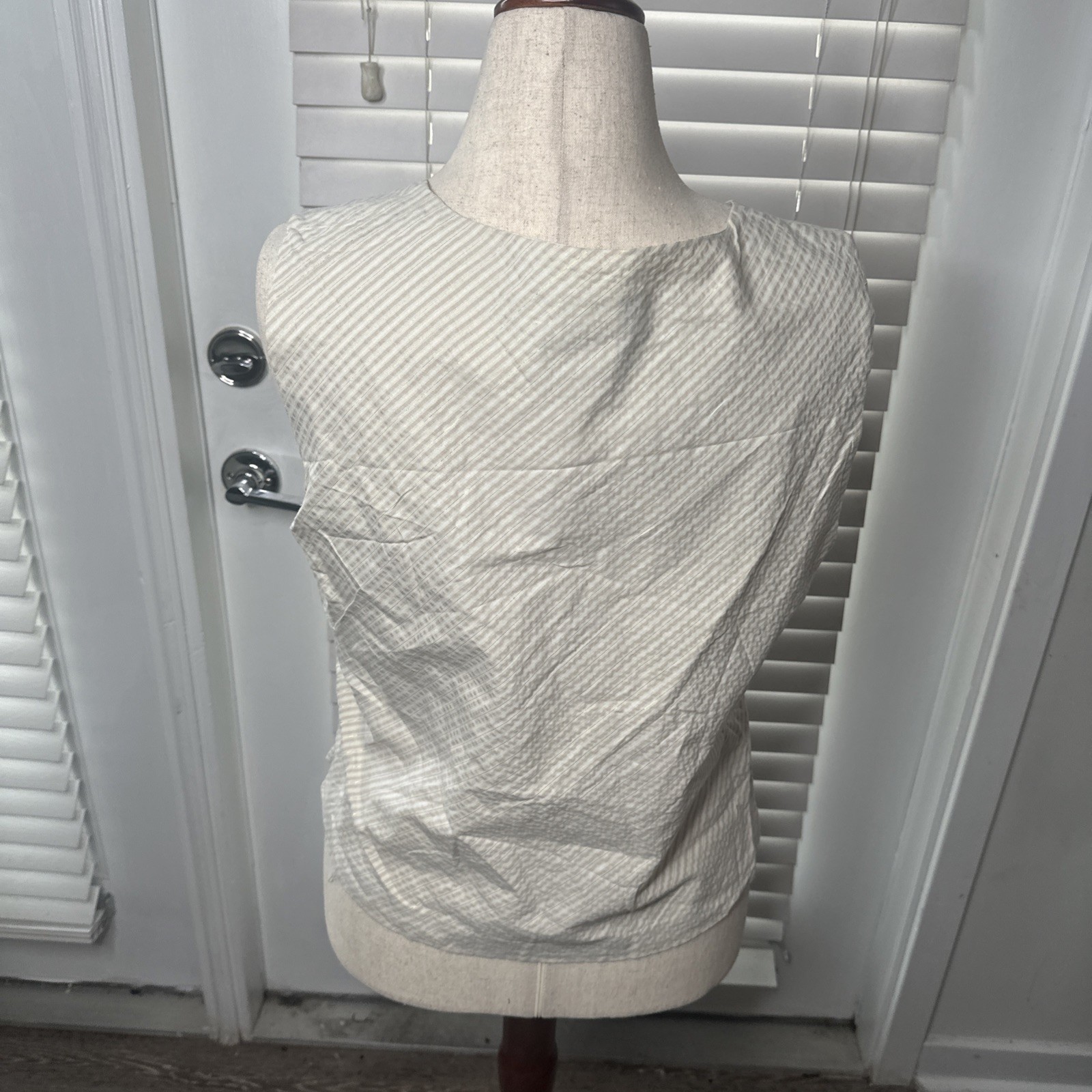 audrey Brand Cream Shirt Size 14