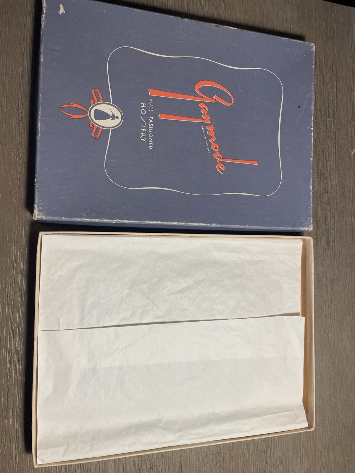 Vintage Gaymode Full Fashioned Nylon Stockings Merrie Maid Moonglo 10.5
