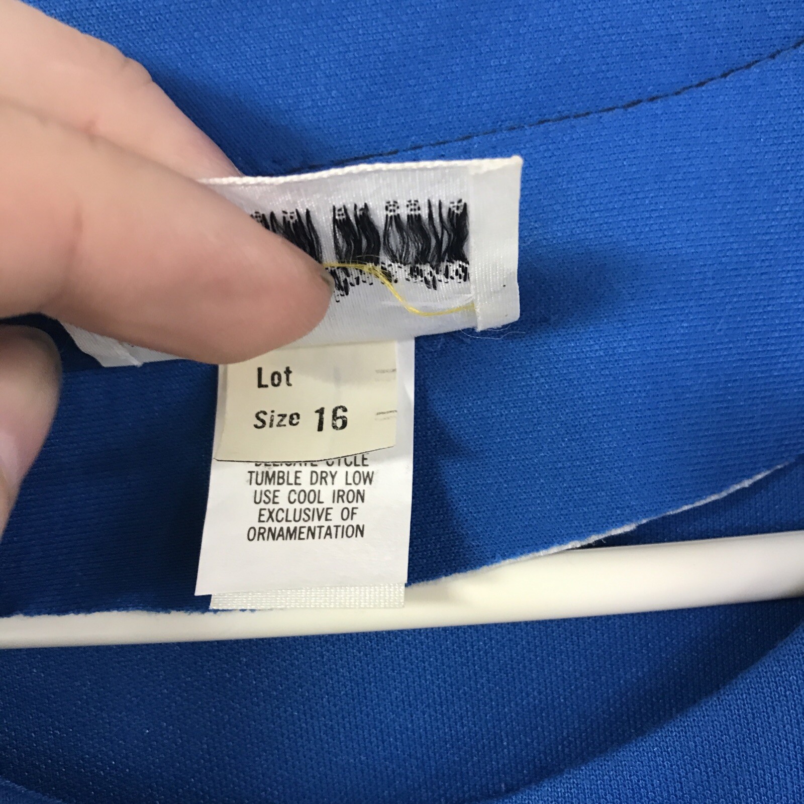 Vintage Marty Gutmacher Blue Size 16 Dress