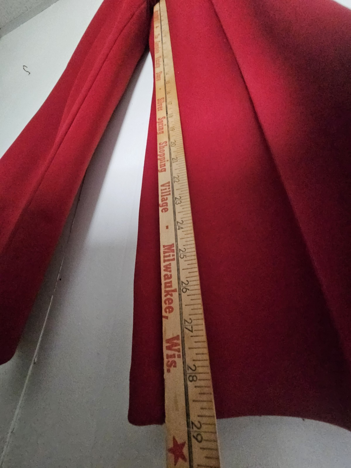VNT Queens-Way To Fashion 37″ Elastic Waistband RED Slacks