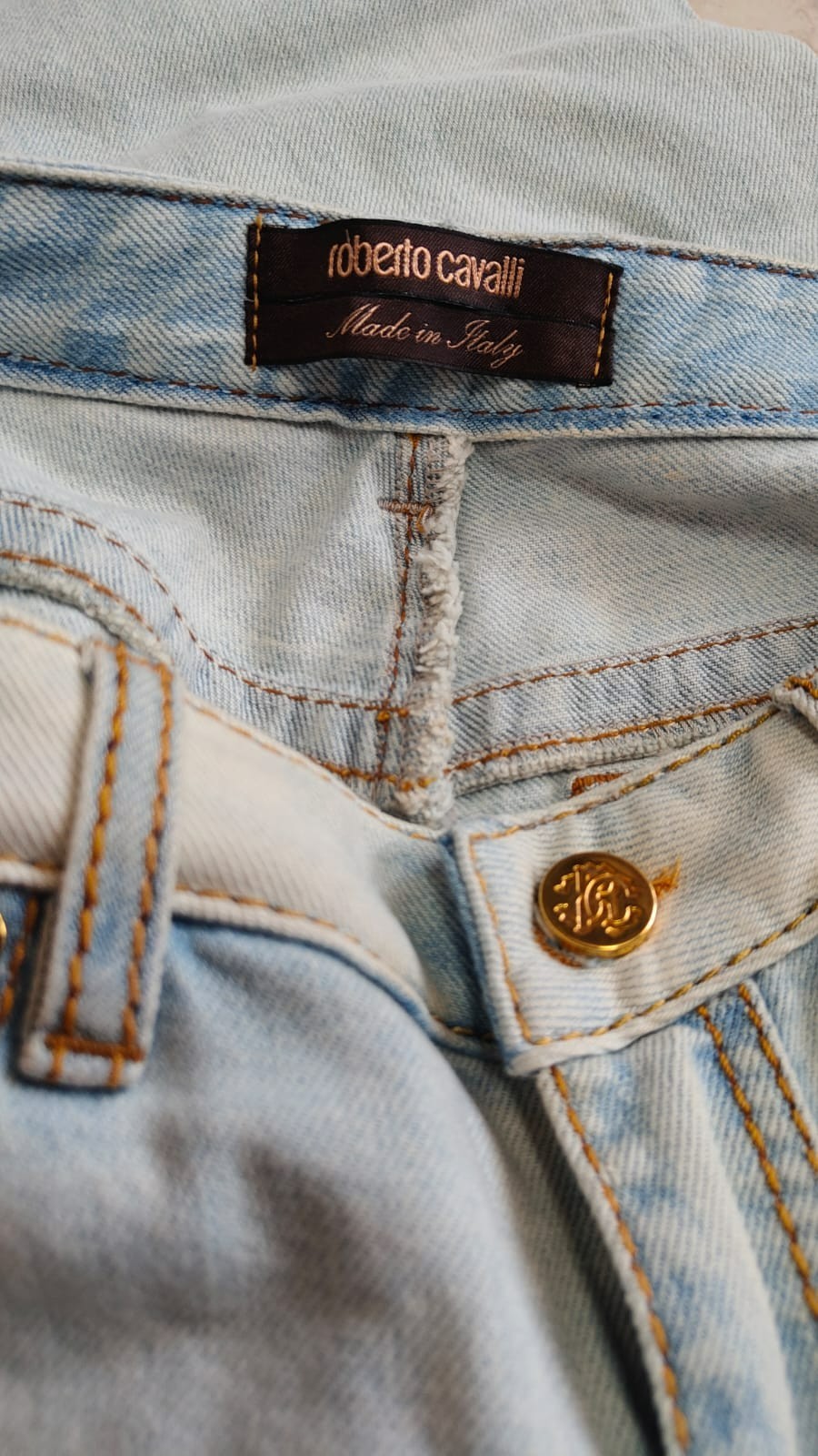 ROBERTO CAVALLI JEANS WOMEN VINTAGE 2010 WOMAN DENIM 00’S JH2626