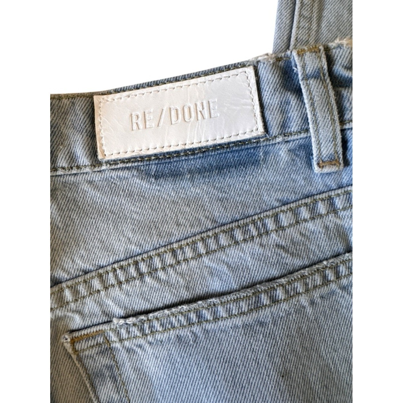 Re/Done 70s Original Straight color: Nu Disco High-Rise Straight Jeans