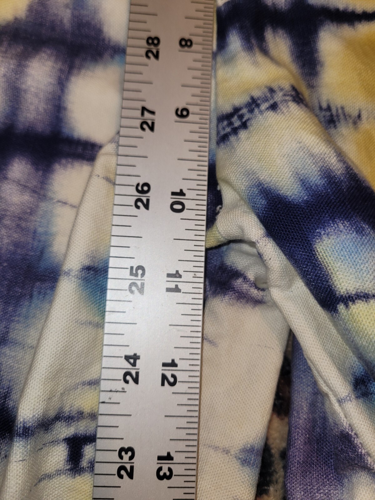 Vintage Tie Dye Xtrovert 60s 70s 80s Pants Blue Yellow White