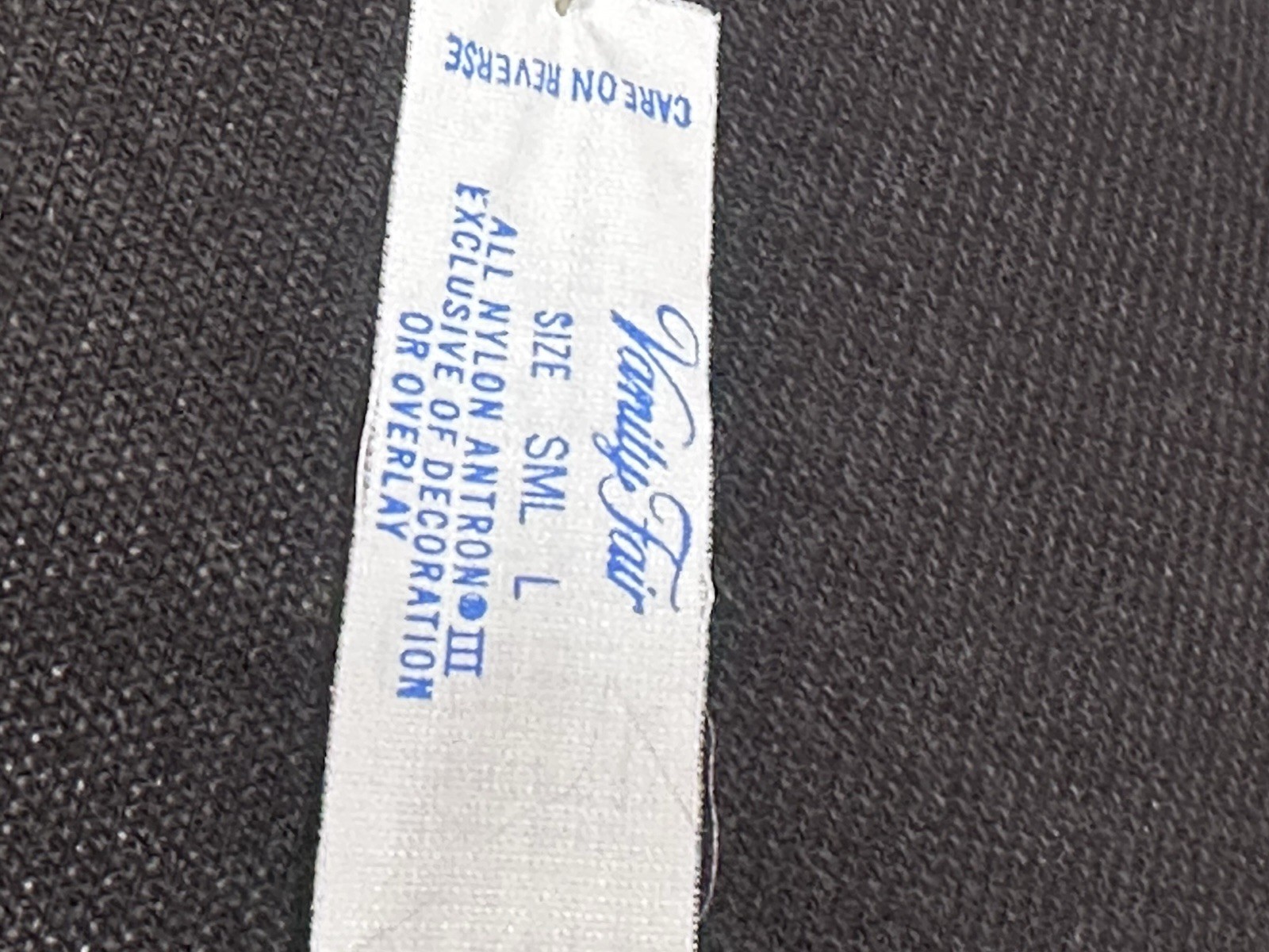 Vtg Vanity Fair Half Slip S Long Ice Blue Antron III Nylon Lace Trim Made USA