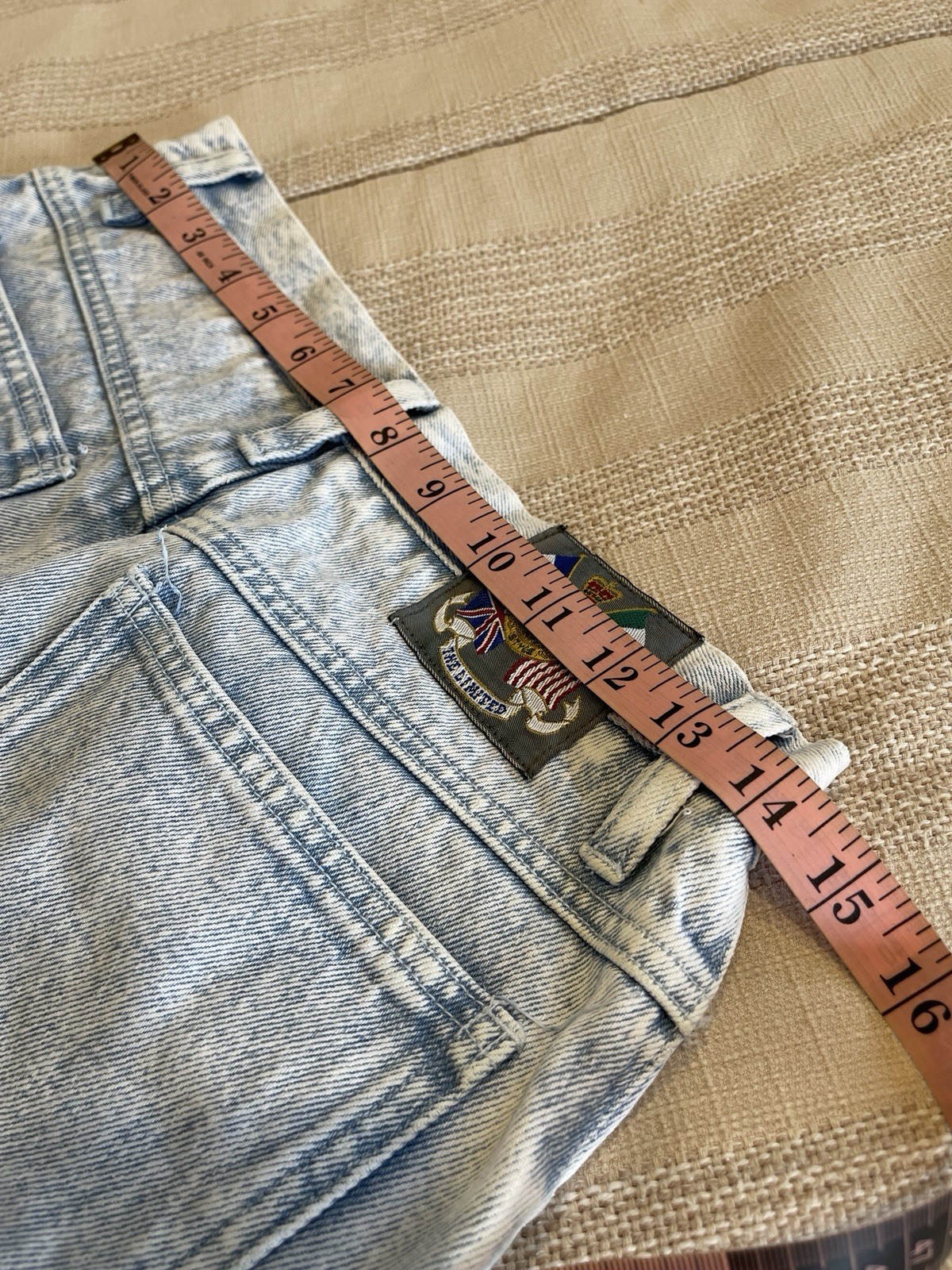 Vtg 80’s Limited Jeans Acid Wash 100% Cotton Tapered Leg Womens Sz 10 28”Waist