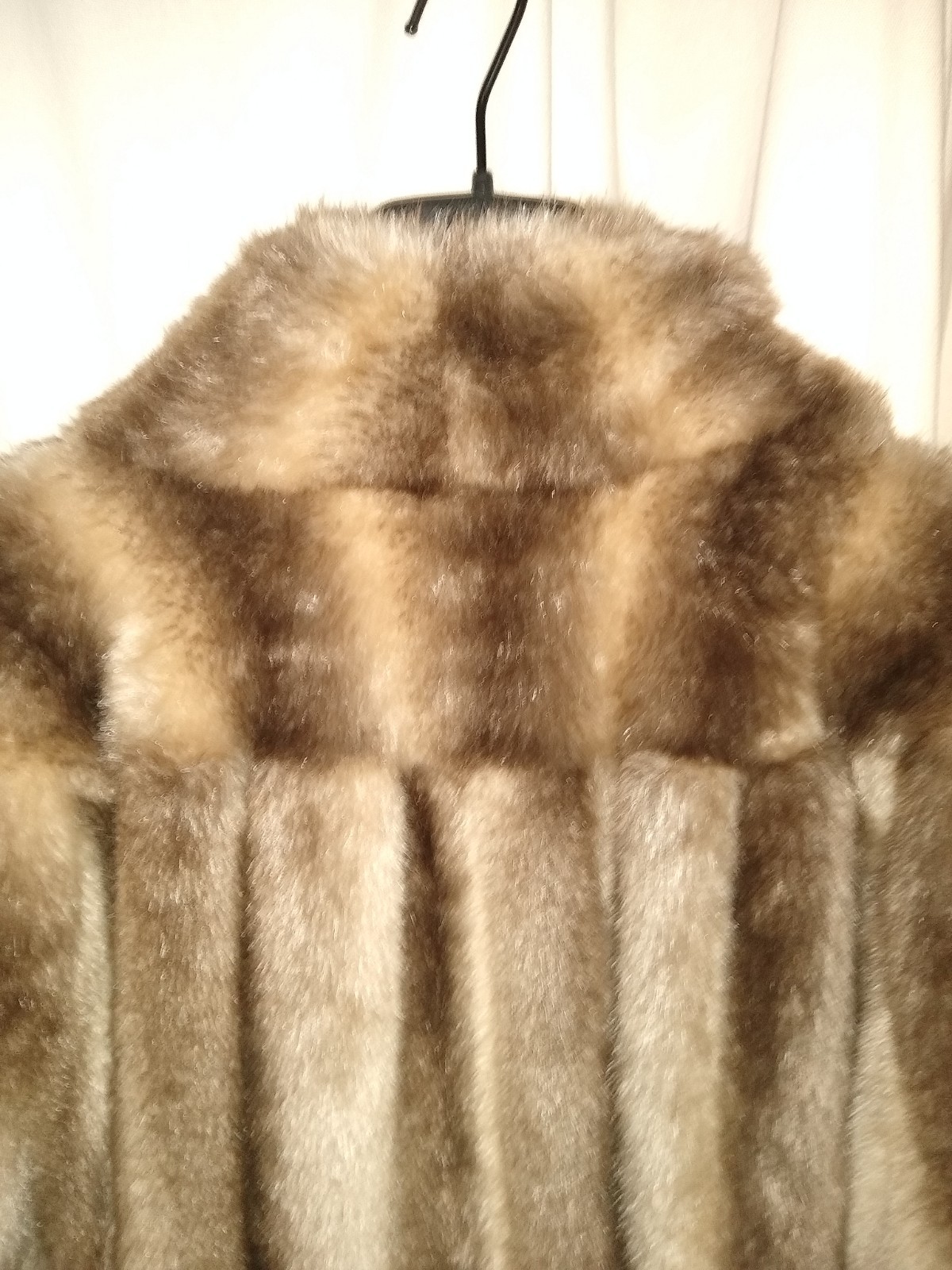Colony Faux Fur Coat 1950s Size 10 Globe USA Very Rare Vintage Movie Prop Regal