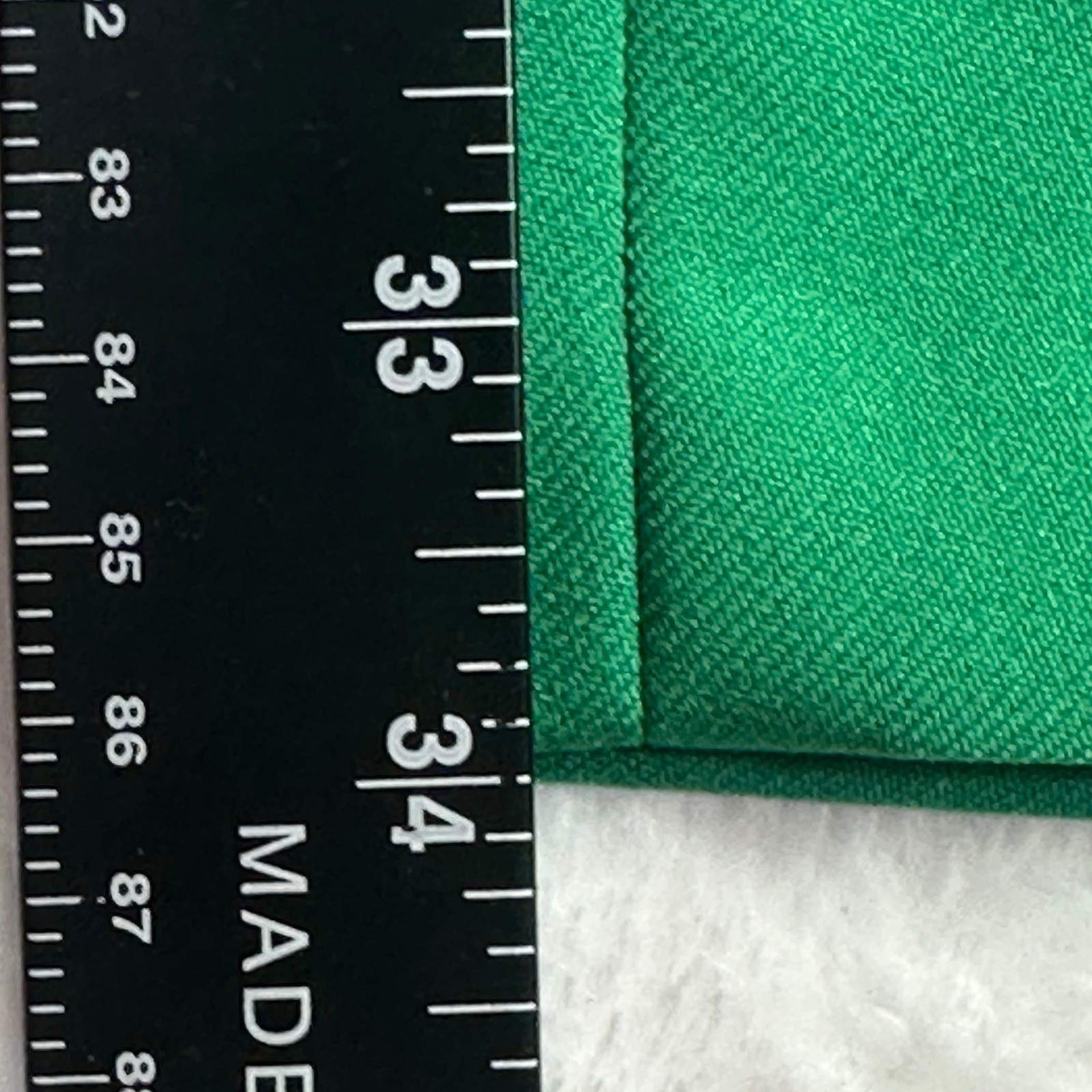 Vintage Green Wide Leg Trousers Women Size 22 Kelly Green High Rise