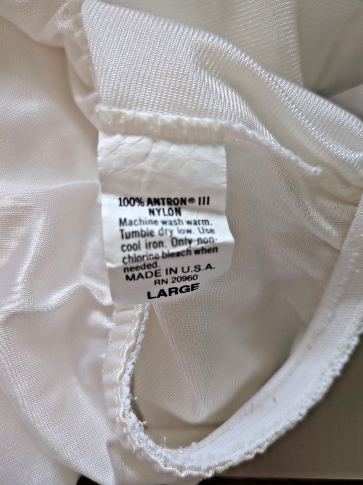 3 Vintage Nylon Half Slips Sz 38 Med Large Dutchmaid 23″ Antron III 25″ Mel-Lin