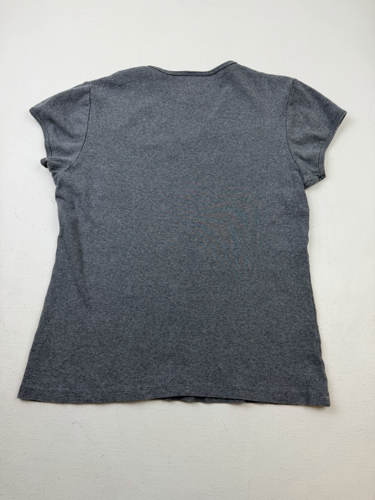 Vtg Y2K Comet Top Sz 2XL Cafe Restaurant Coffee Shop Milwaukee WI Gray V-neck