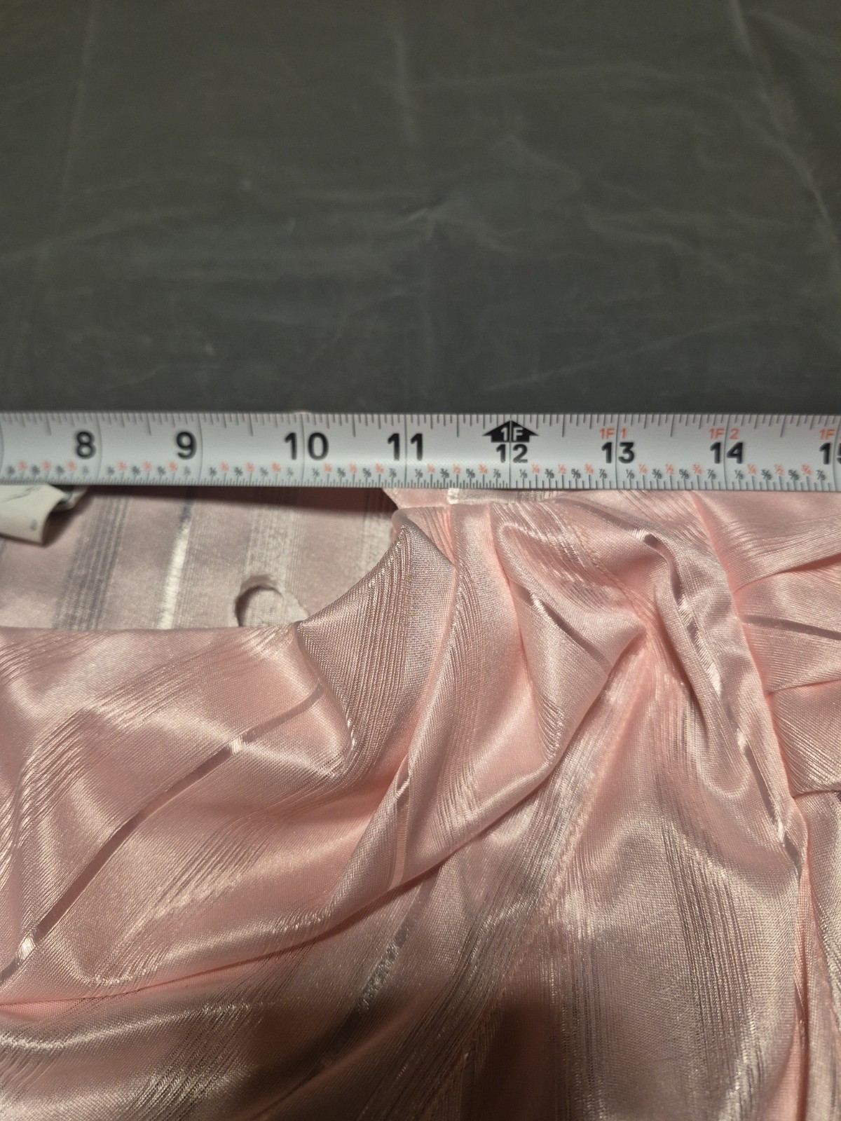 Vintage Pea Patch Women’s Peplum Size 5 Dress Pink Shimmery Stripe Preowned