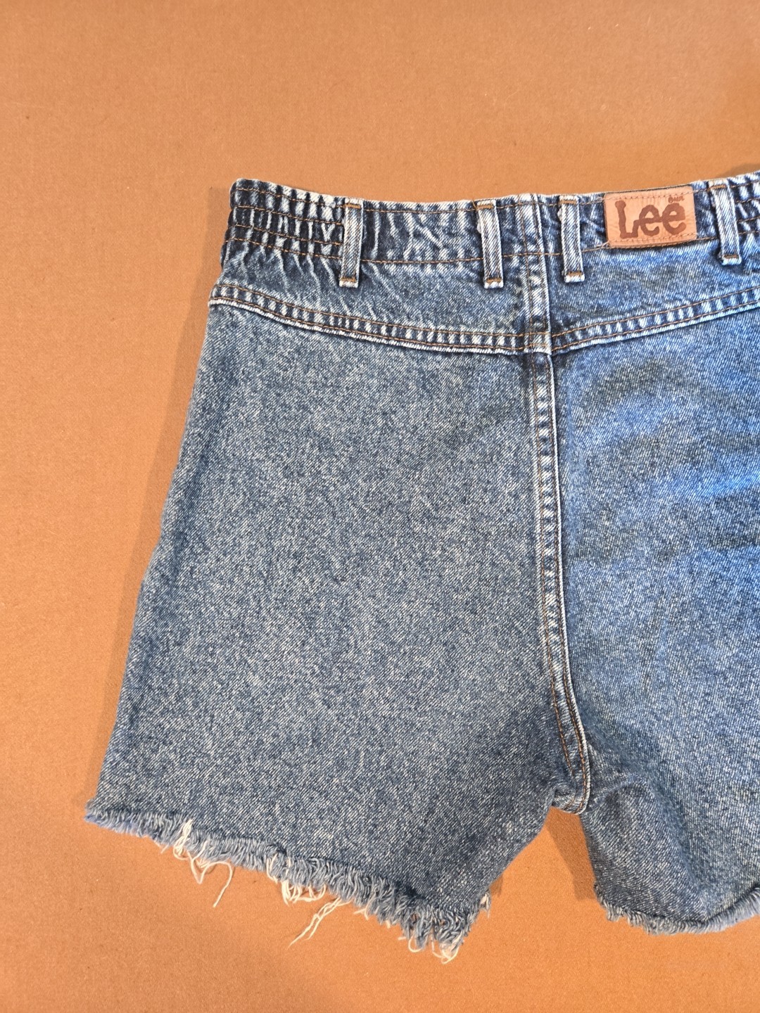 Vintage 90s Lee High-waisted Jeans Denim Cut Offs Off Short Size 29×4