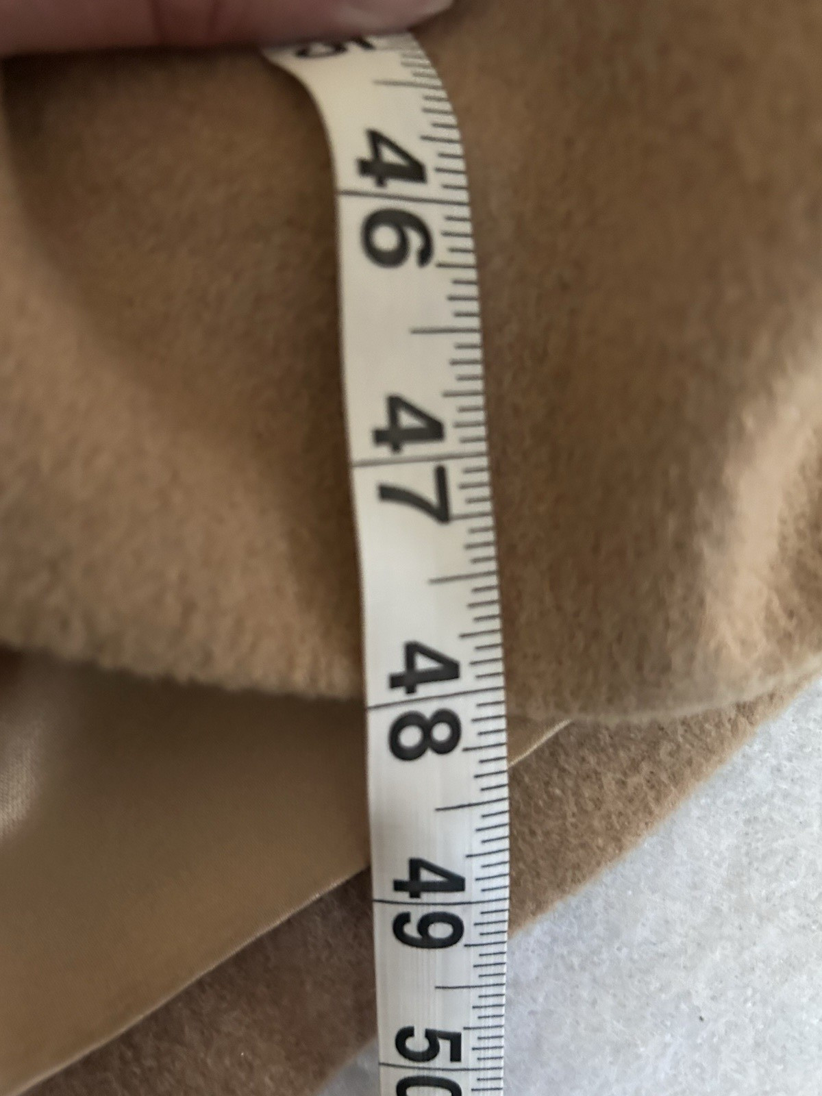 Di Vinci of California Coat Women’s S/M Tan Full Length Camel Hair USA Vintage