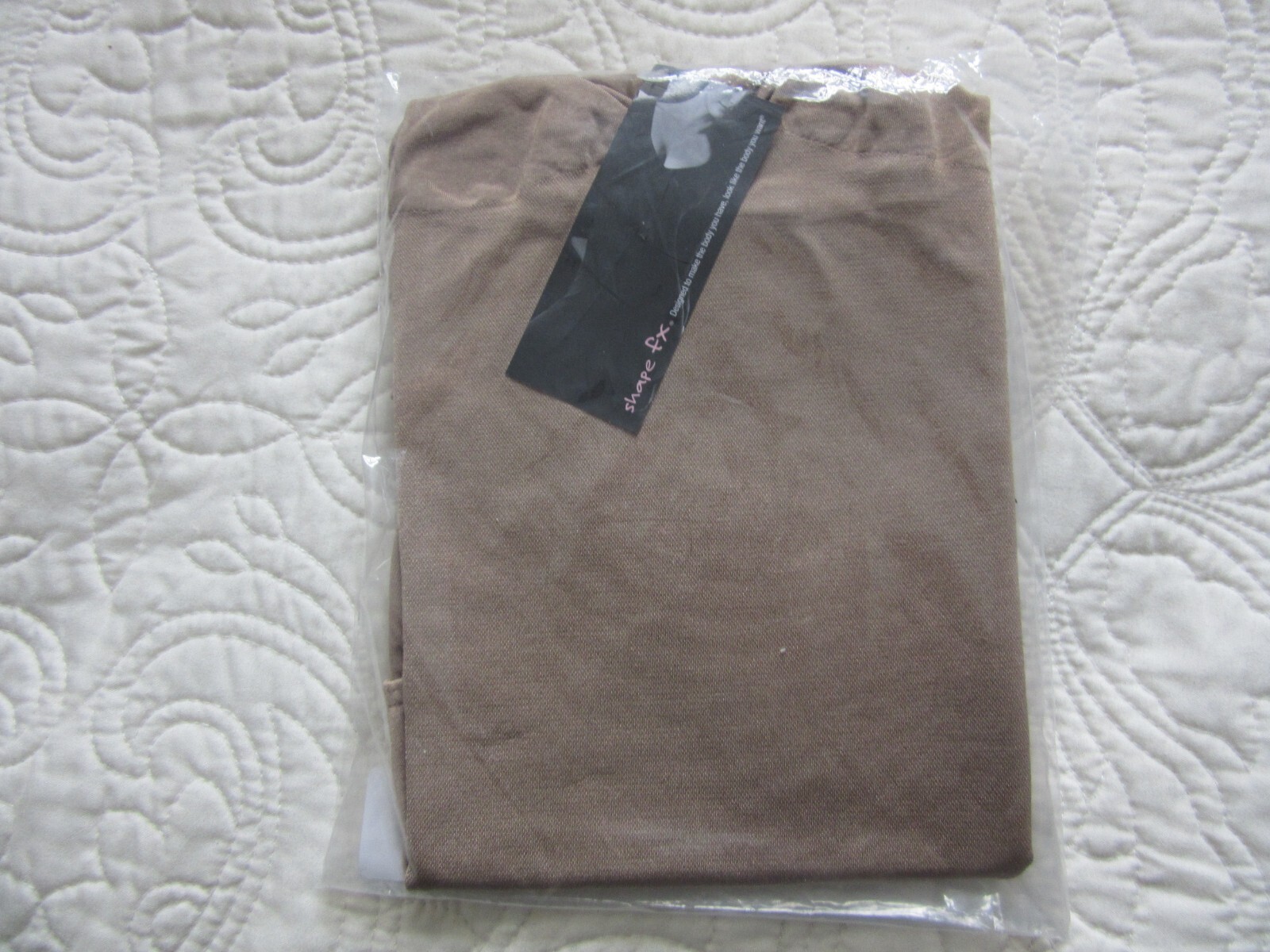 Womens Shape FX Shaping Bodysuit Control Enhance Support Size L Style L0272 NWT