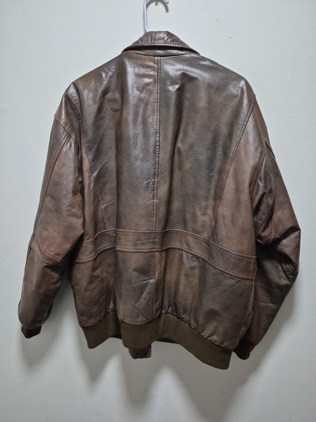 VTG 40s Deerskin Leather Jacket Women’s Size 46