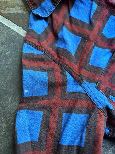 1973 Marimekko Finland BOHO Hippy Shirt Dress.AOP,medium
