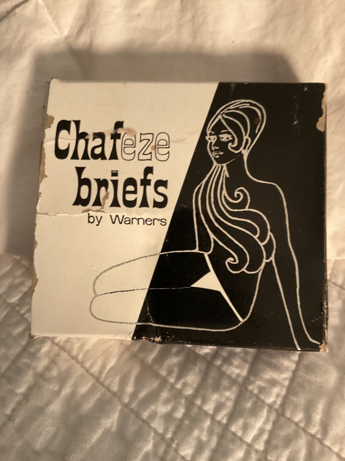 Vintage Chafeze Briefs by Warners (Crotch Shields) from the 60’s new in box.