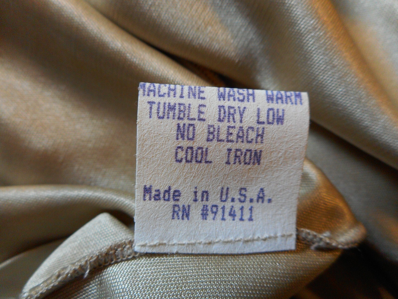 M S Henri Bendel Silky Cami Blouse Top Leather String Straps Taupe Grey USA