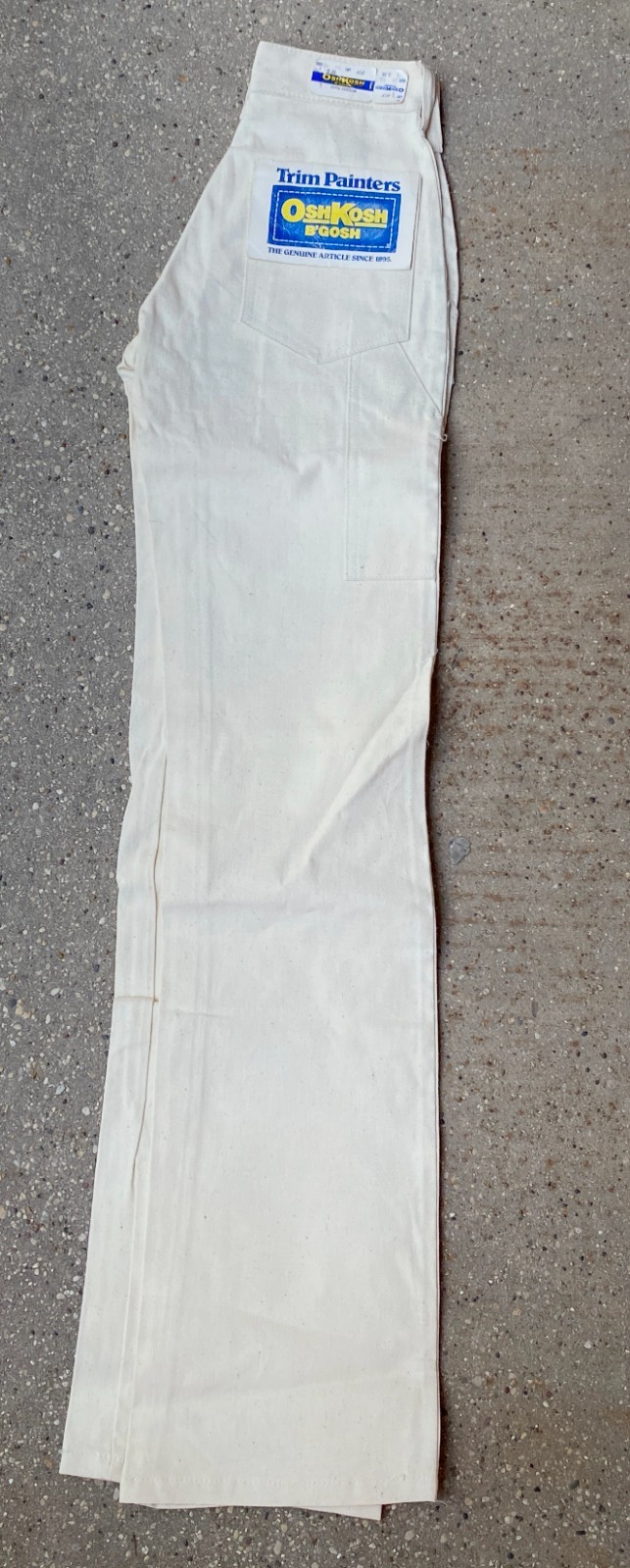 OSHKOSH BGOSH TRIM PAINTERS DENIM JEANS 3 junior 24 x 32 New Rare Read