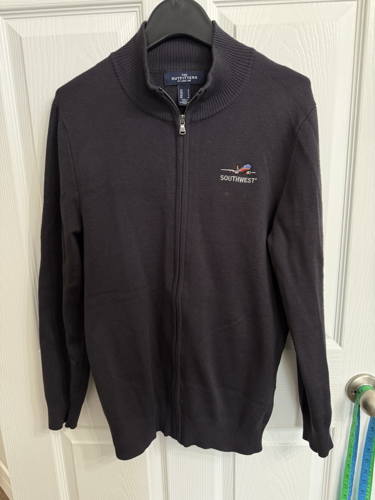 Vintage Southwest Airlines Logo Zip Sweater The Outfitters Lands End S