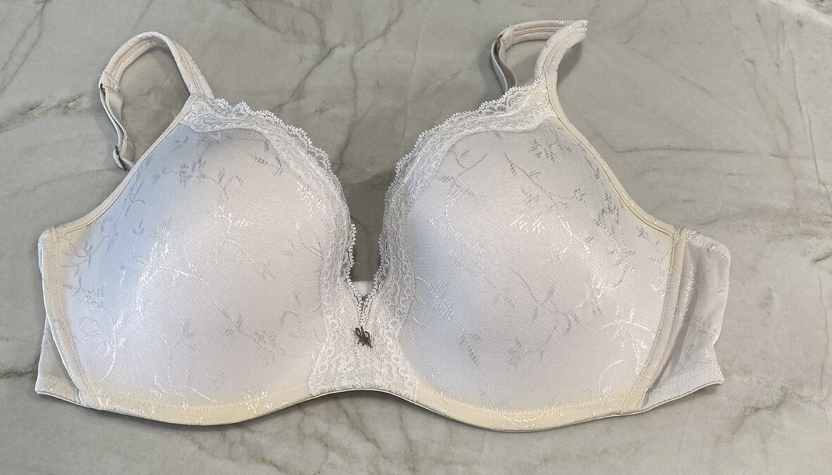 Vintage Vanity Fair Bra Size 36C Style 75-240 Charm Accent underwire