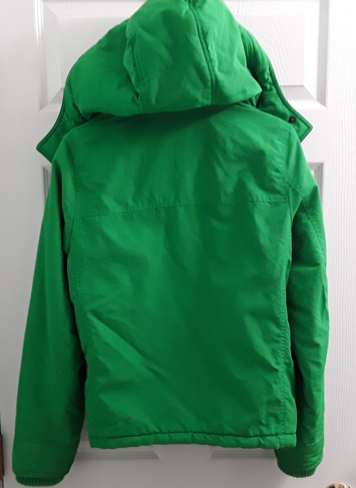 Vintage Abercromie & Fitch AF Green Hooded Coat Women’s Size XS-S
