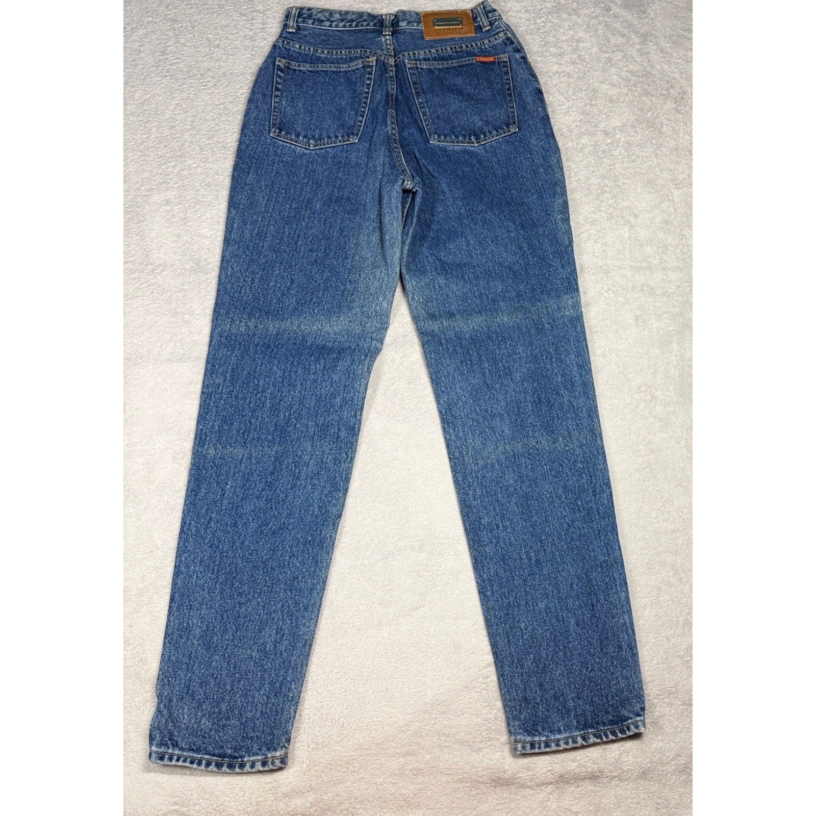 Lawman Denim Jeans Womens 11 Blue High Waisted Straight Leg Vintage 90s Western