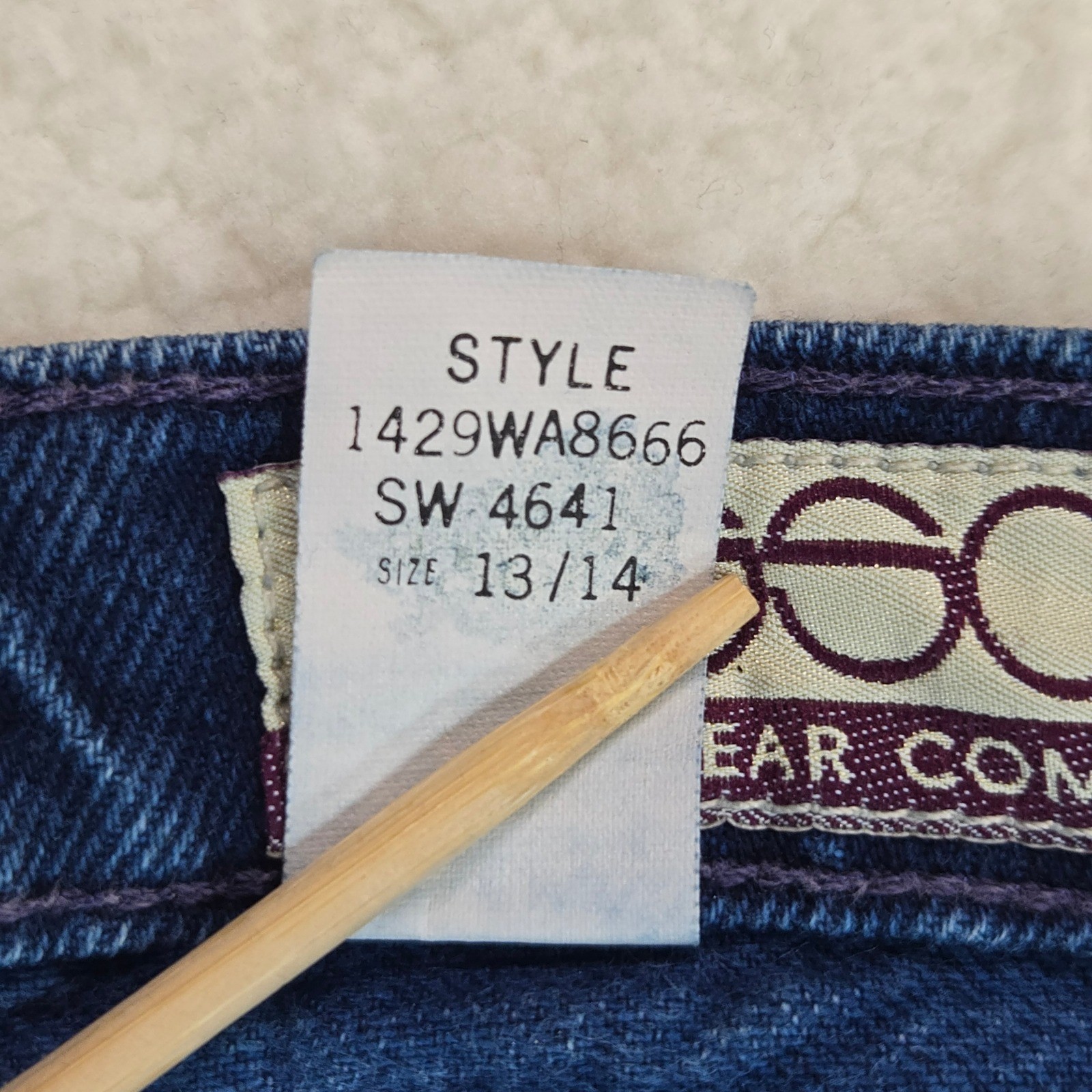 Sasson Mom Jeans Womens 30 Dark Blue High Waisted Tapered Leg Vintage 90s Cotton