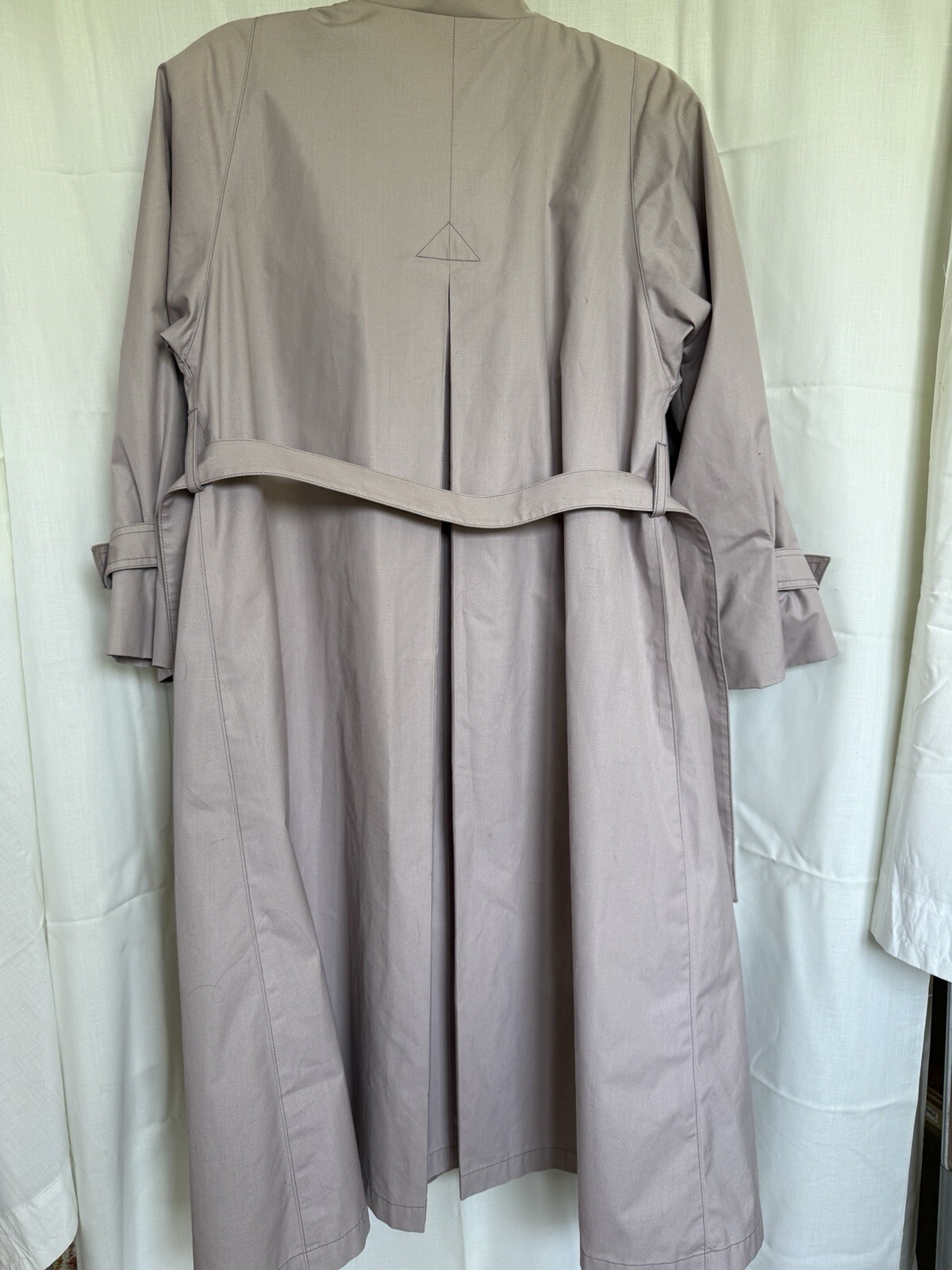 Vintage London Fog Rain Coat Light Purple Size 10 Petite