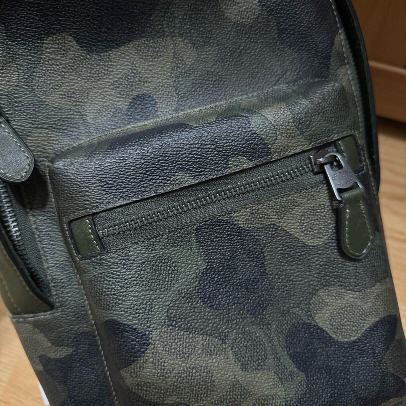NWT ❤️Coach West Pack In Signature Camo Print