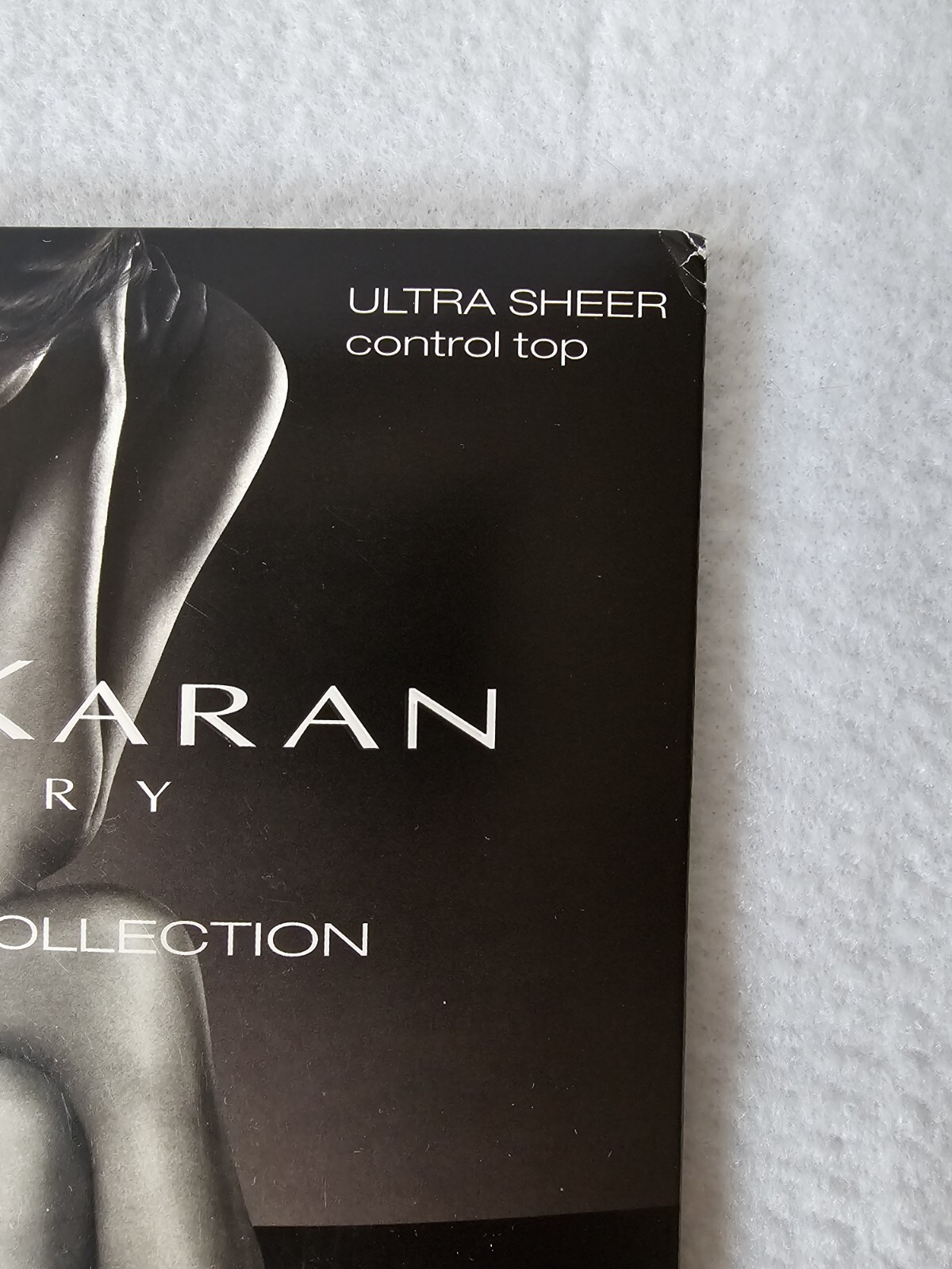 Donna Karan Pantyhose Womens Control Top Black Hosiery Style 124 Size S Petite