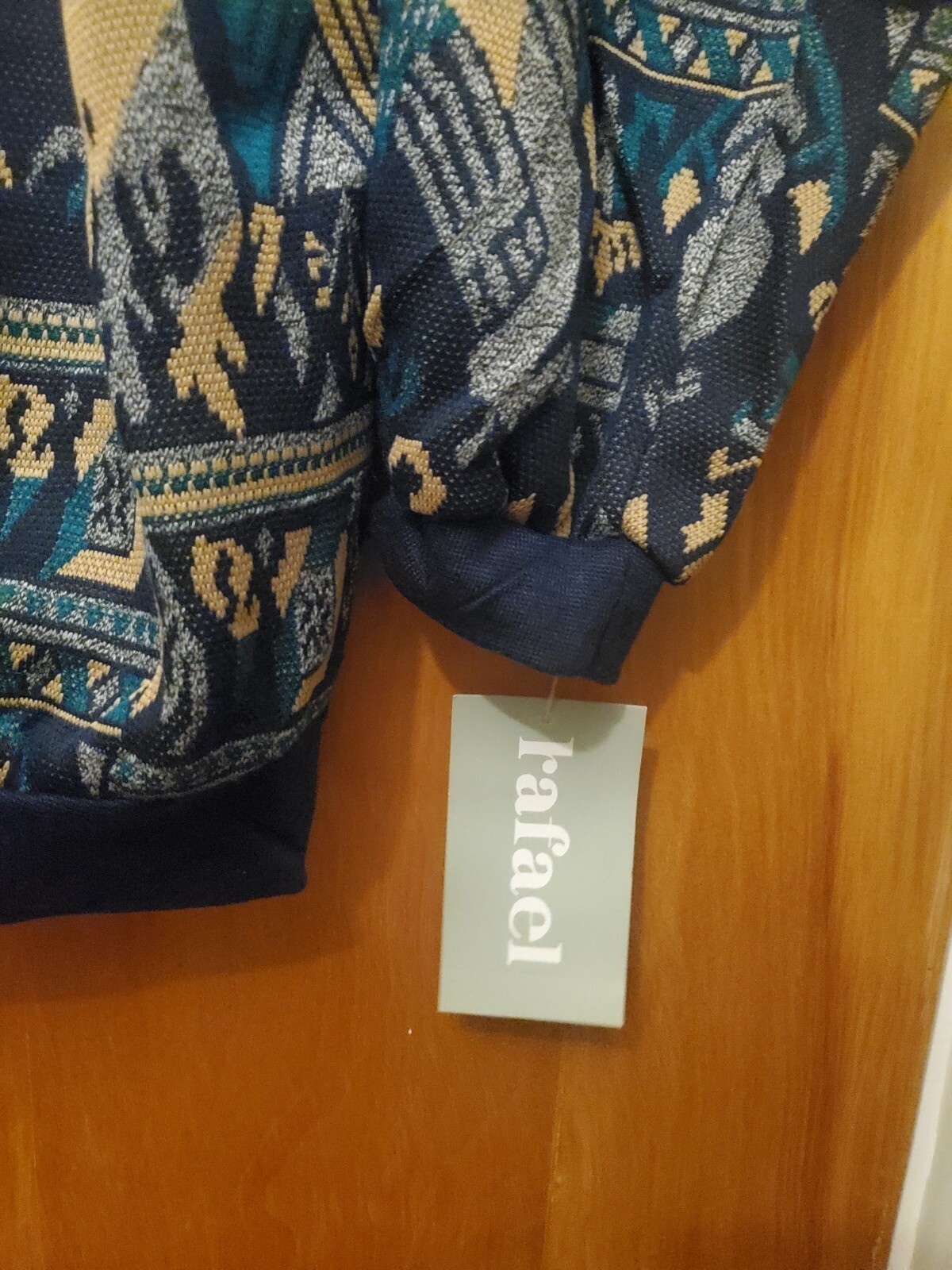 Rafael Women’s Vintage Long Sleeve Sweater Top Size M NWT