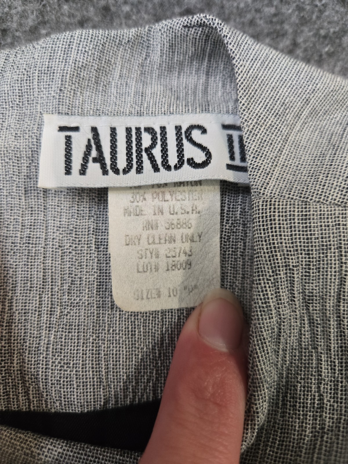 Taurus II Vtg 80s 90s Sheath Overlay Dress Womans Sz 10 Mall Business Career USA