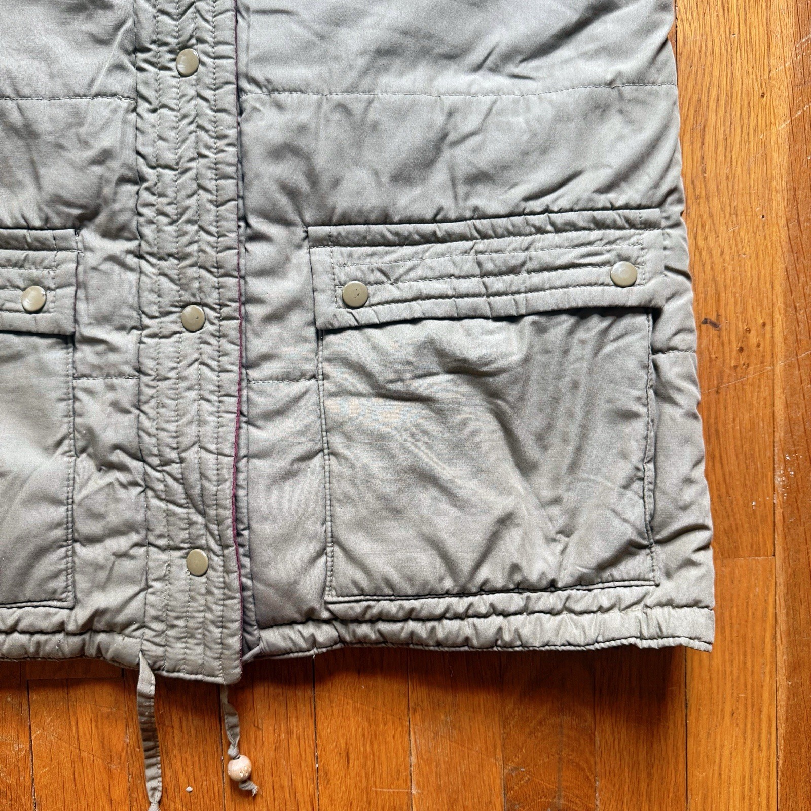 Vintage 1980’s Andy Johns Puffer Coat Jacket Vest