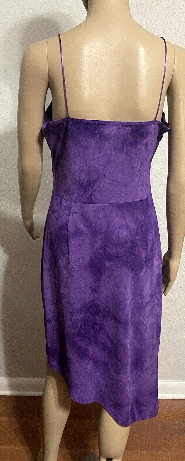 Vintage BYER TOO! California Purple Dress Juniors Size Large