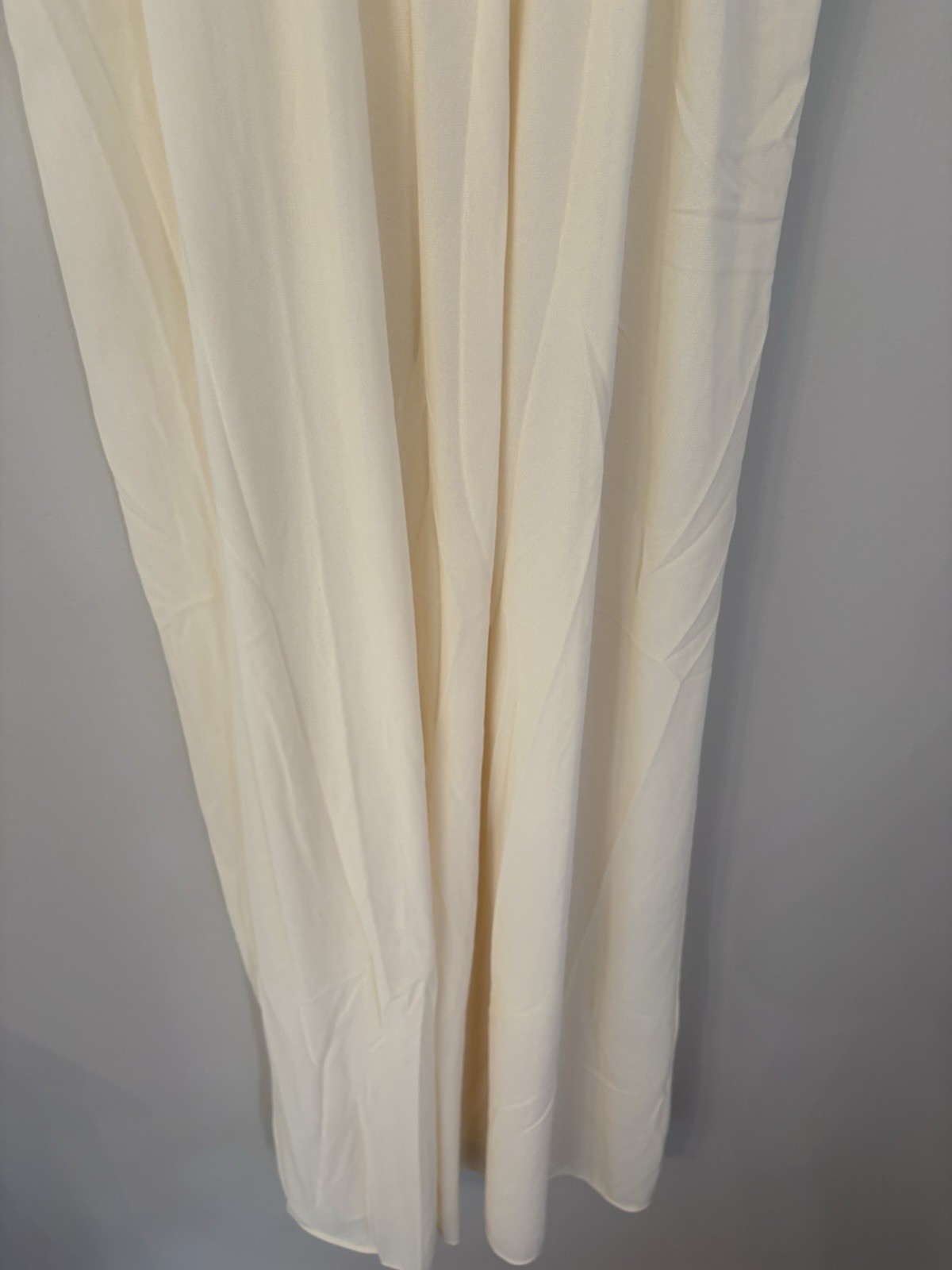 Vtg Scott Barrie BARAD 60s 70s Nightgown MCM L Large RARE Gown Plunging V Neck