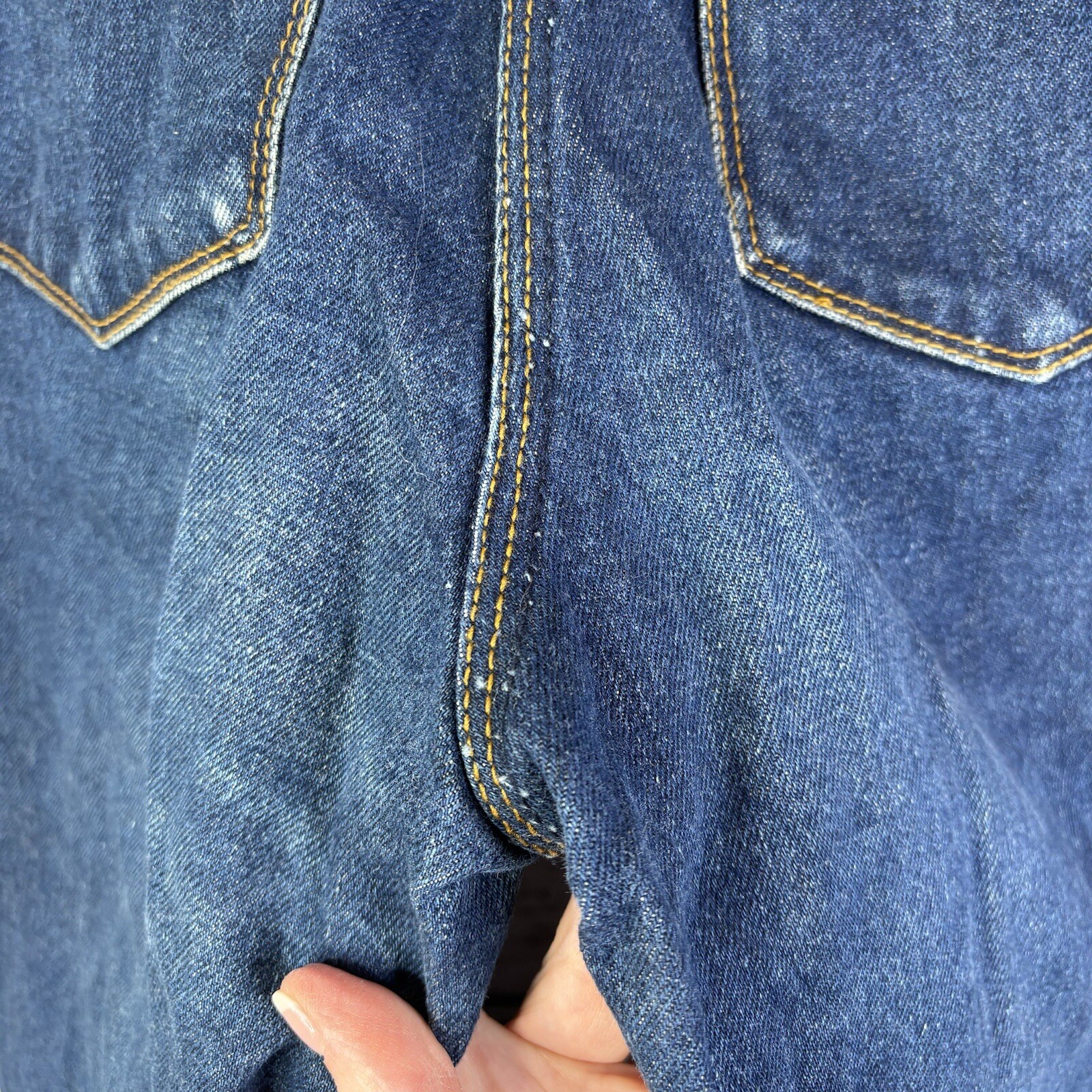 Gloria Vanderbilt For Murjani VINTAGE Staight Leg Jeans 8 Fit Small 25” Waist!!
