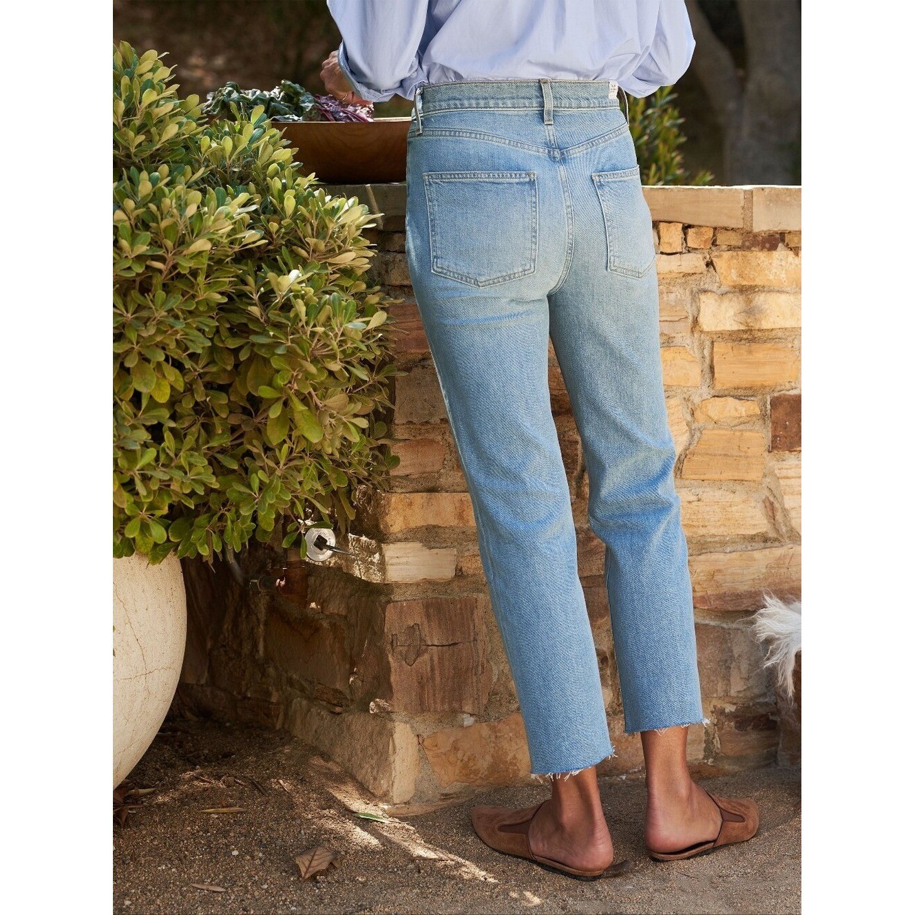 Frank & Eileen MONAGHAN 1990 Wash, Italian Vintage Denim Straight Leg Jean, W25