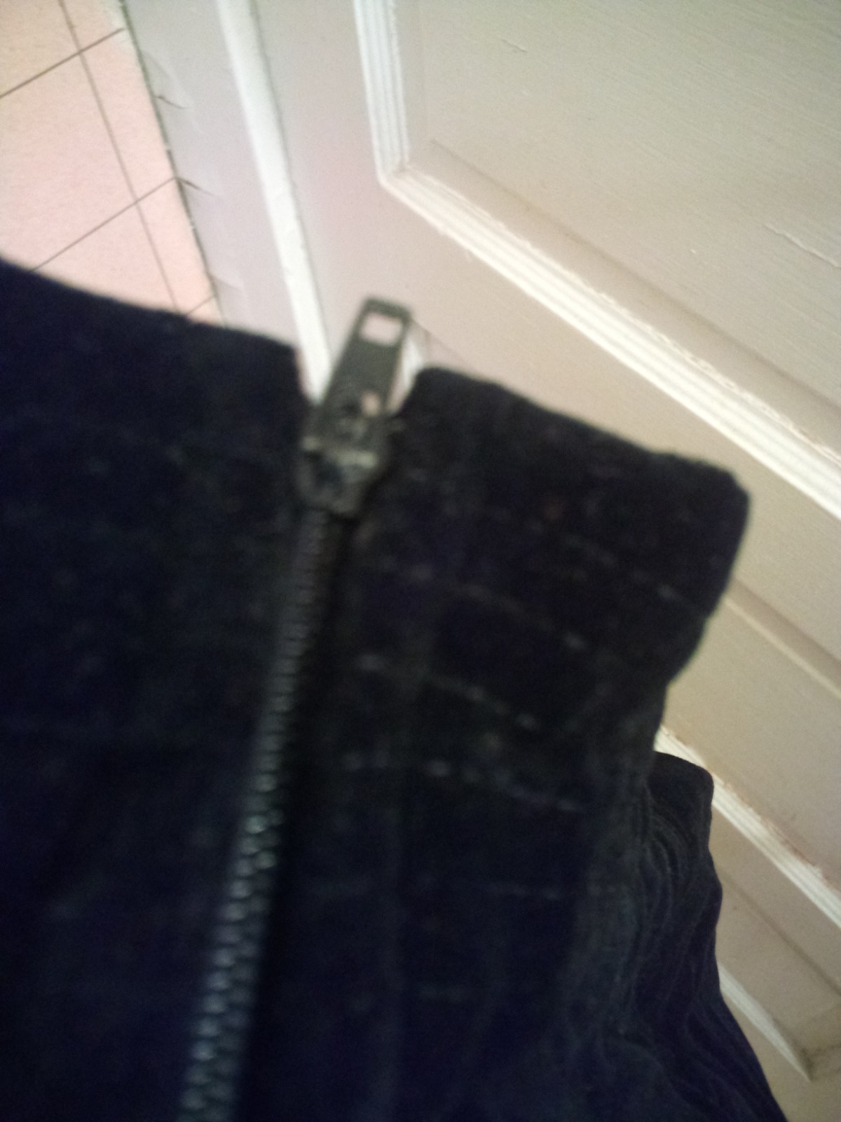 Vintage 1970’s Emily, Just Emily Black Maxi Velvet Velour Skirt 11/12 42 Inches