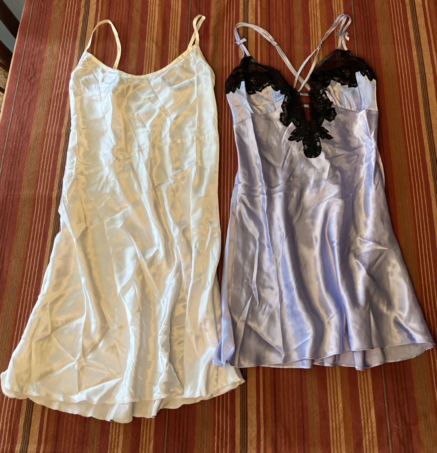 Rampage/Frederick’s Of Hollywood Chemise Lot Of 2 Vintage 90’s Slip Intimates S