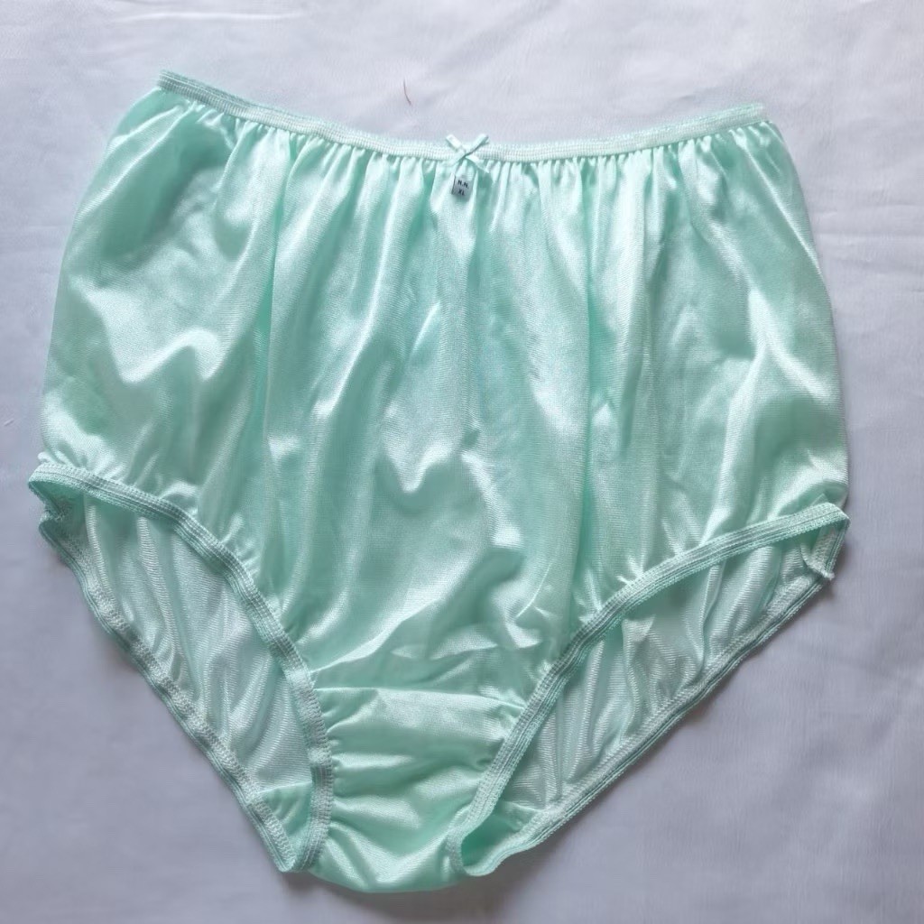 3pcs Hip 34-52 Vintage Panties Full Brief Nylon Restro Premium Elegant Comfort