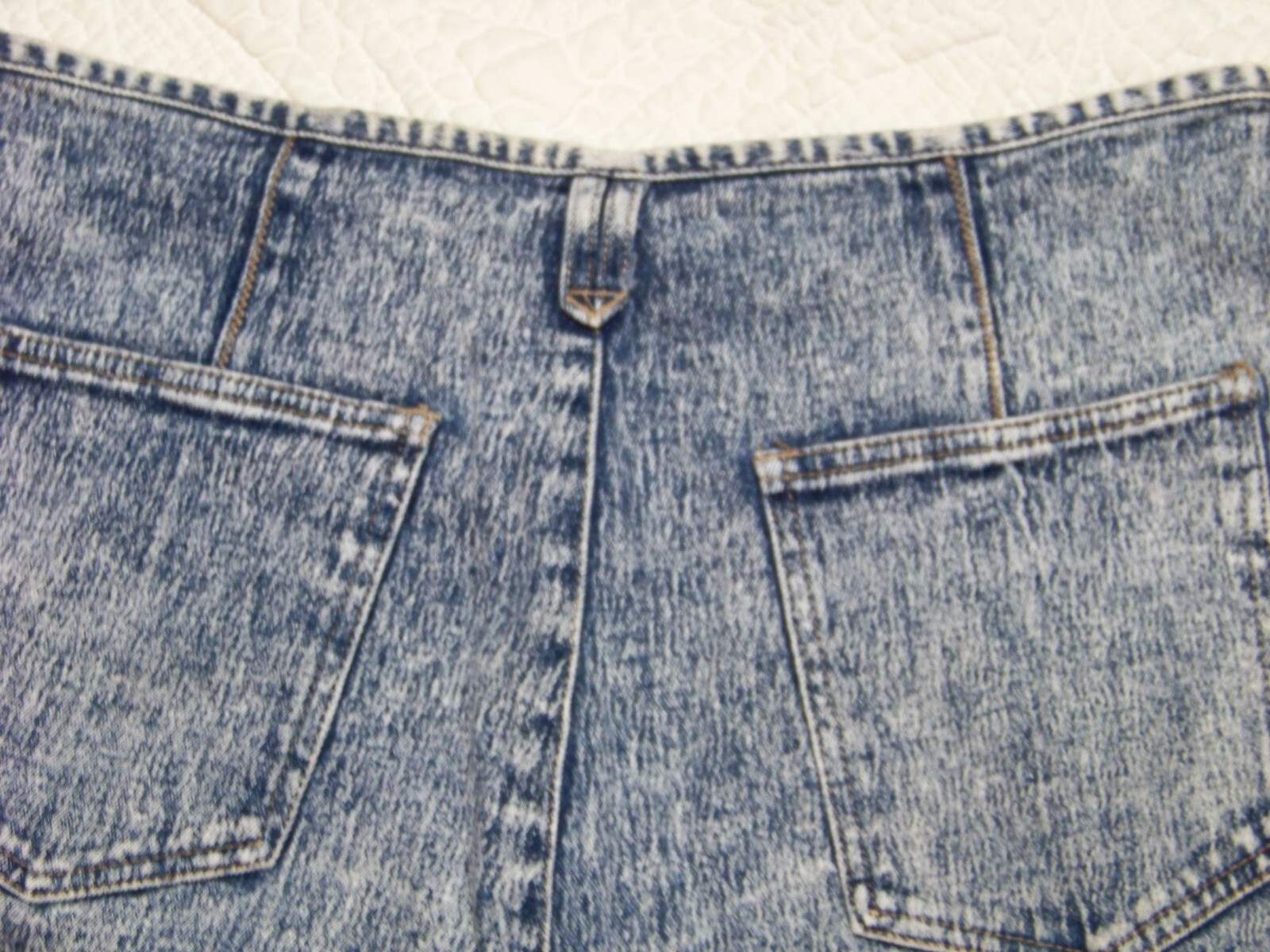 Women s Vintage Pure Jeanswear Acid Wash Jeans – Size 36/22W – See Measurements