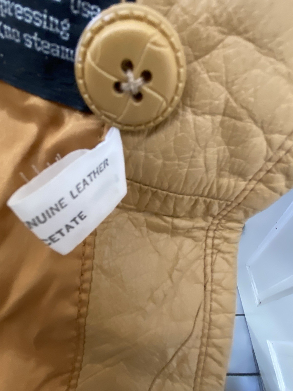 Vintage 1970’s Leather The Tannery Coat 13/14