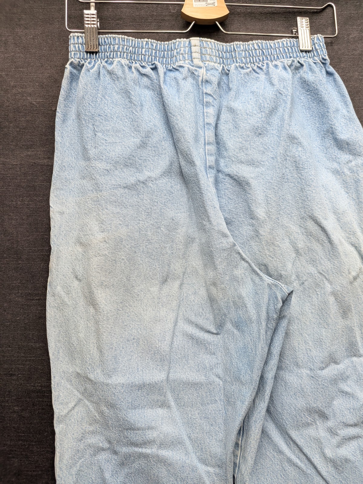 Vrg Mom Jeans Elastic V Waist 80’s Mom Hot Mom No Back Pockets 28″ IC Isaacs