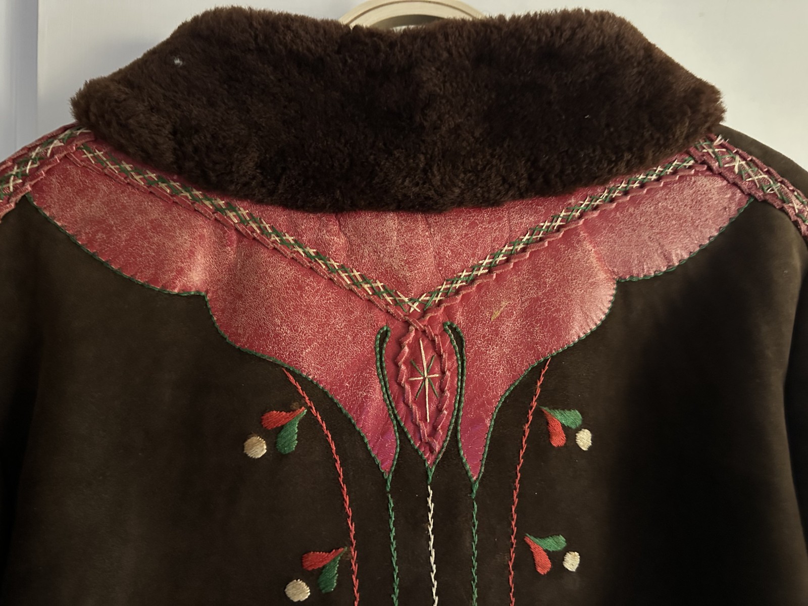 Vintage Polish Sheepskin Jacket
