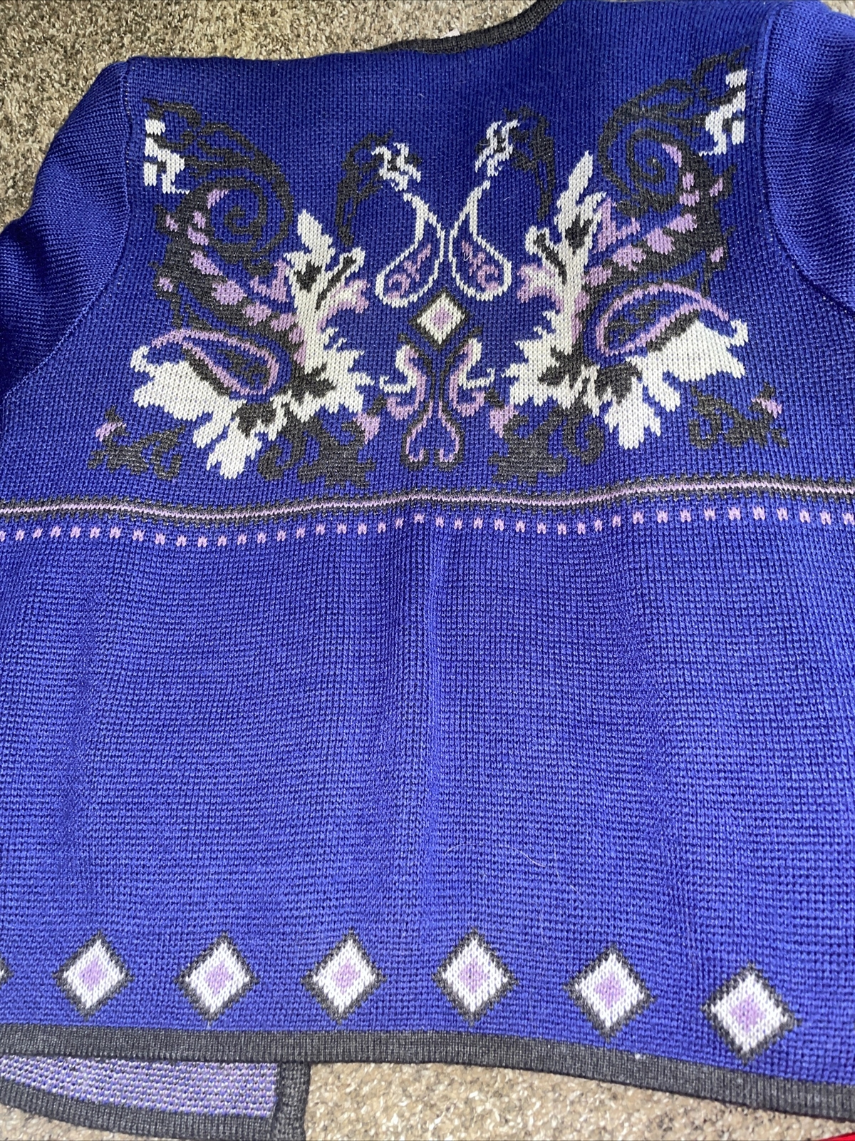 Vintage Tan Jay Art Deco Sweater Cardigan With Shoulder Pads
