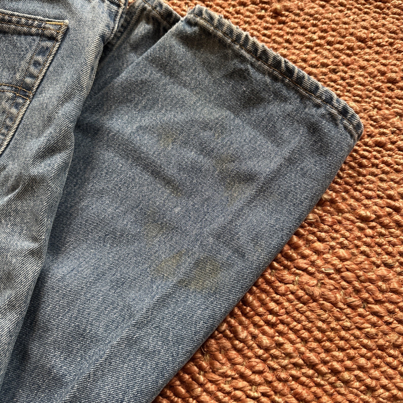 Vtg W’s 80s Levis 501 Jean 32×32 (30×29) Blue Made In Canada Factory 216