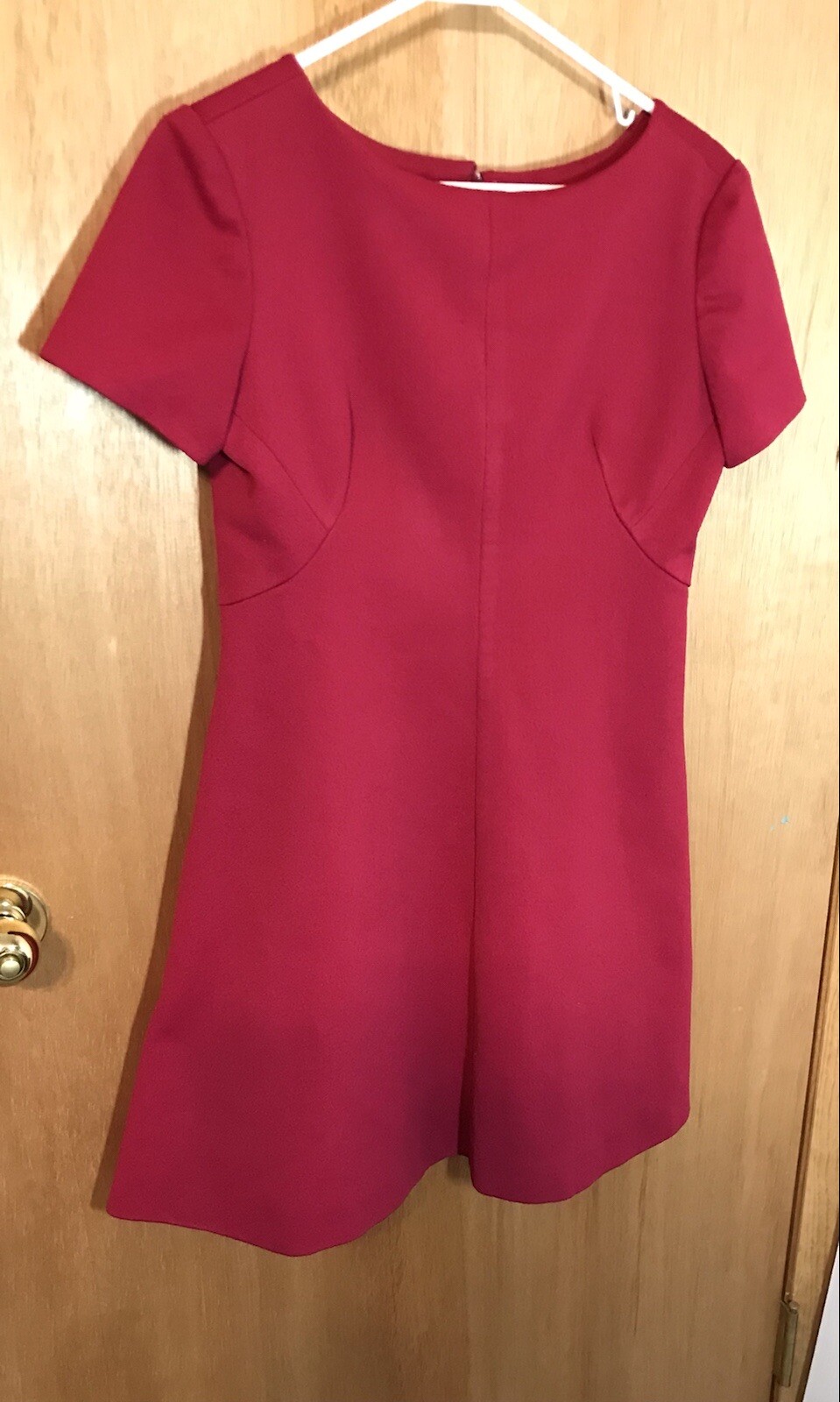 Deep Red 1969-70 VTG Tunic Mini Dress Pant suit