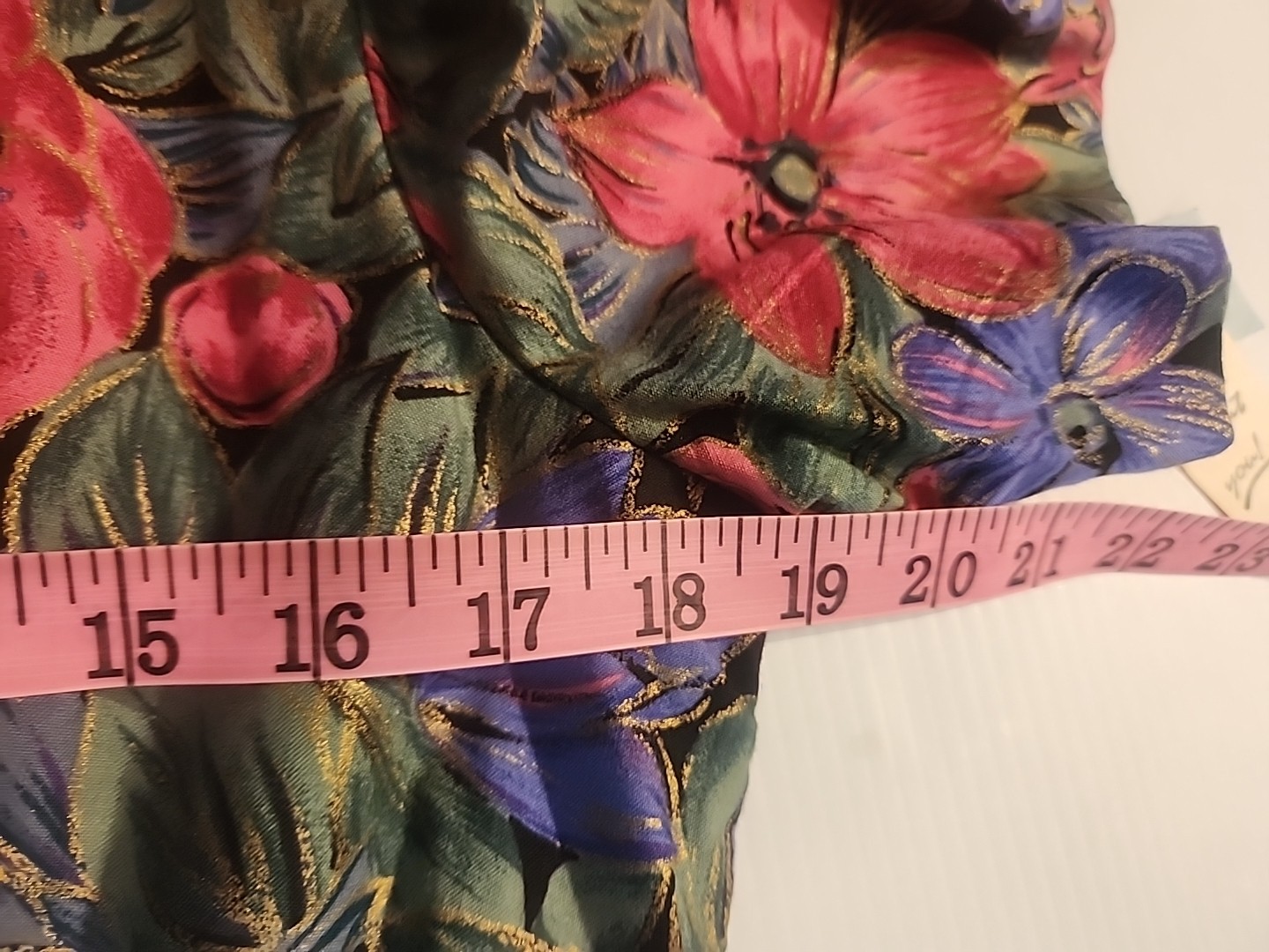 Vintage Miss Dorby Pink Purple Floral Maxi Dress Size 16 NWT