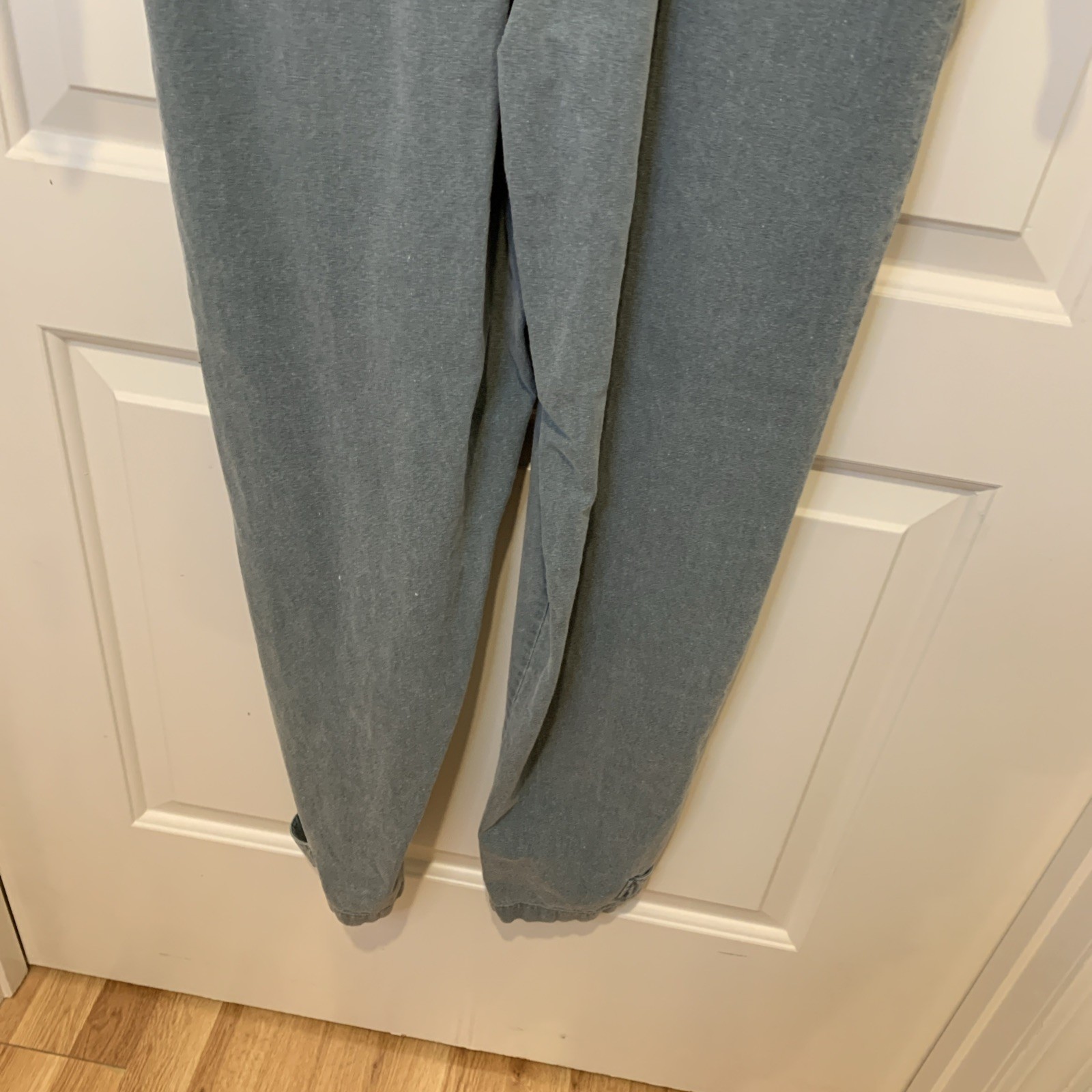 Vintage Banana Republic Cotton Utility Jumpsuit Sage Green Mill Valley Womens M